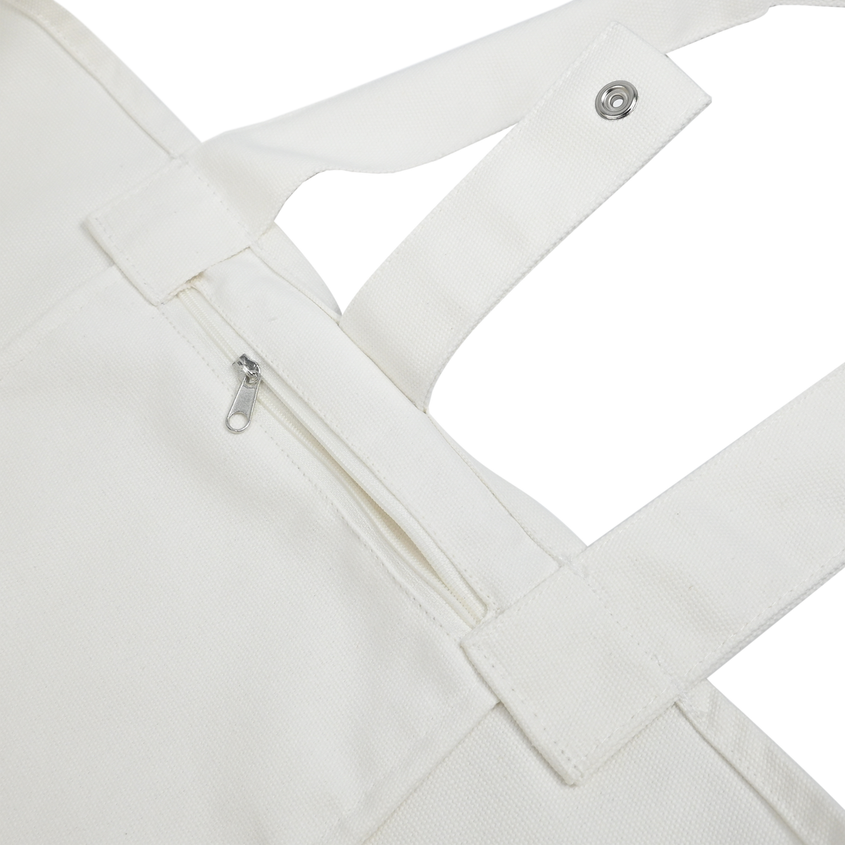 Cherries Canvas Beach Bag - Off White