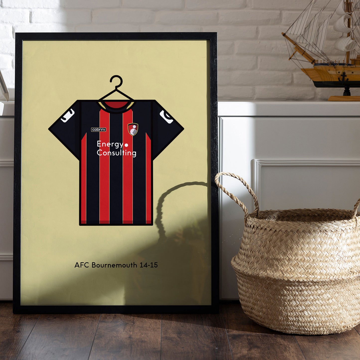 Minimal Kits 2014-15 Home Shirt A2 Poster