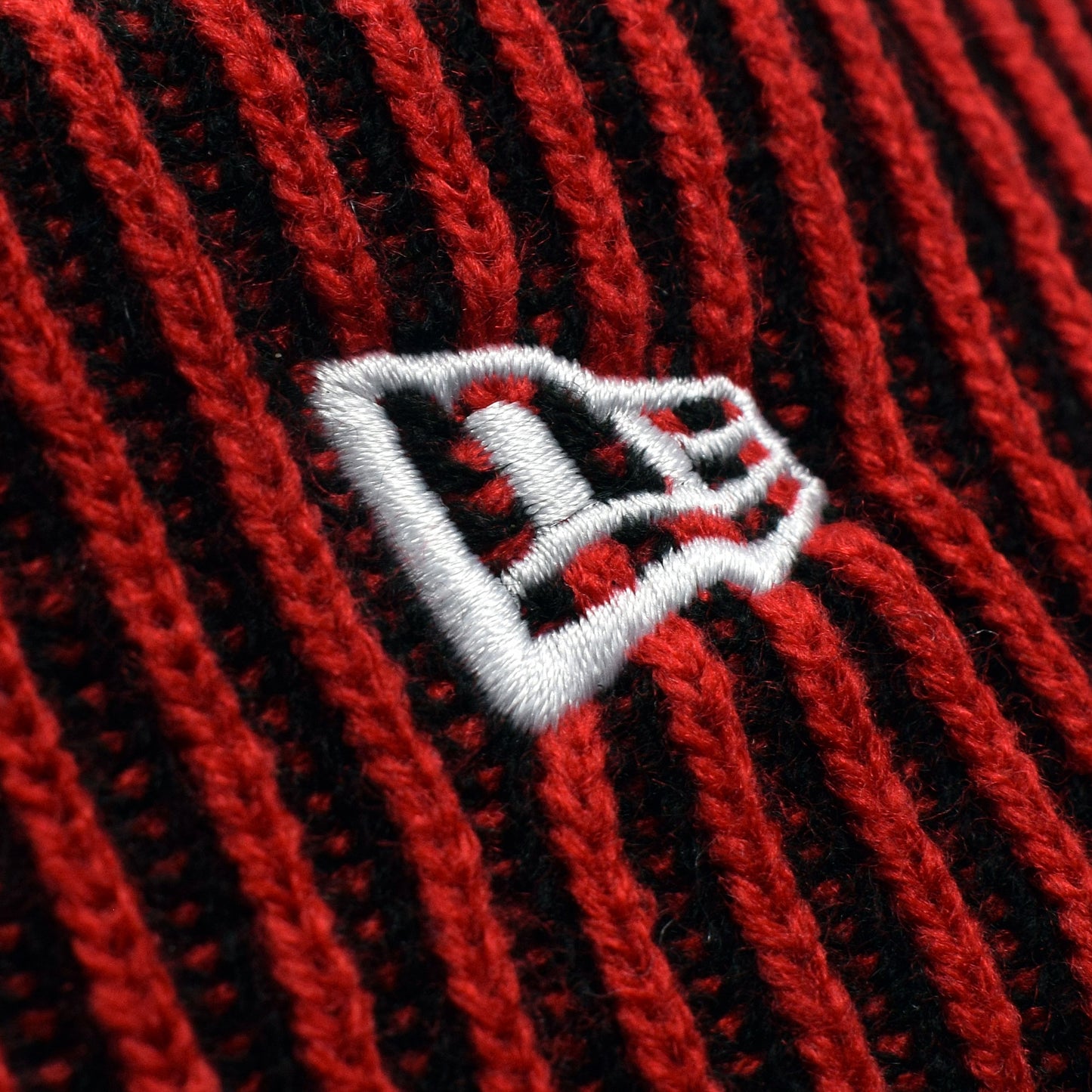 Adults AFCB X New Era Sports Knit Bobble Hat - Red / Black