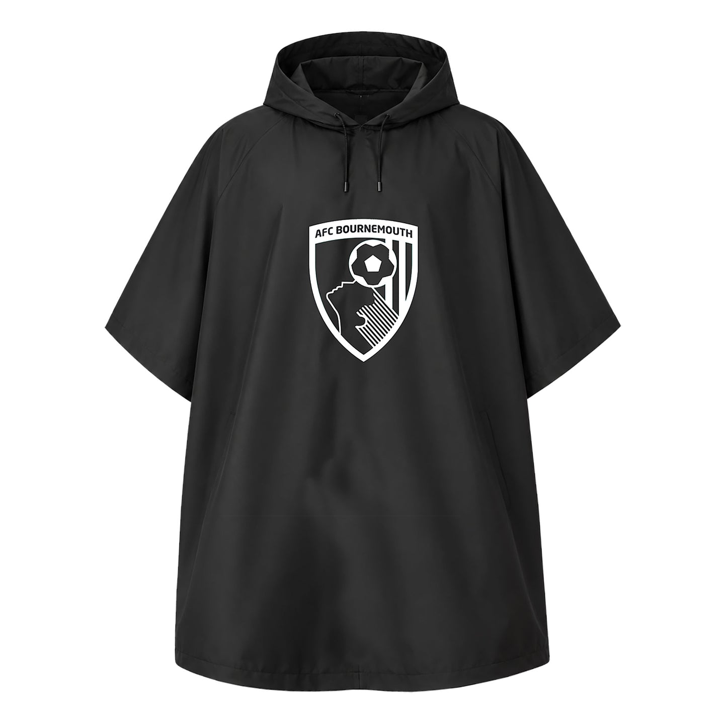 Crest Poncho - Black