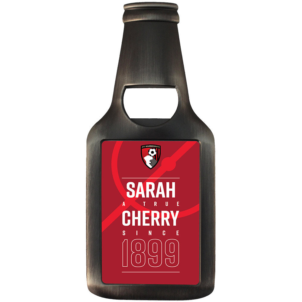 Personalised Bottle Opener Magnet - True Cherry