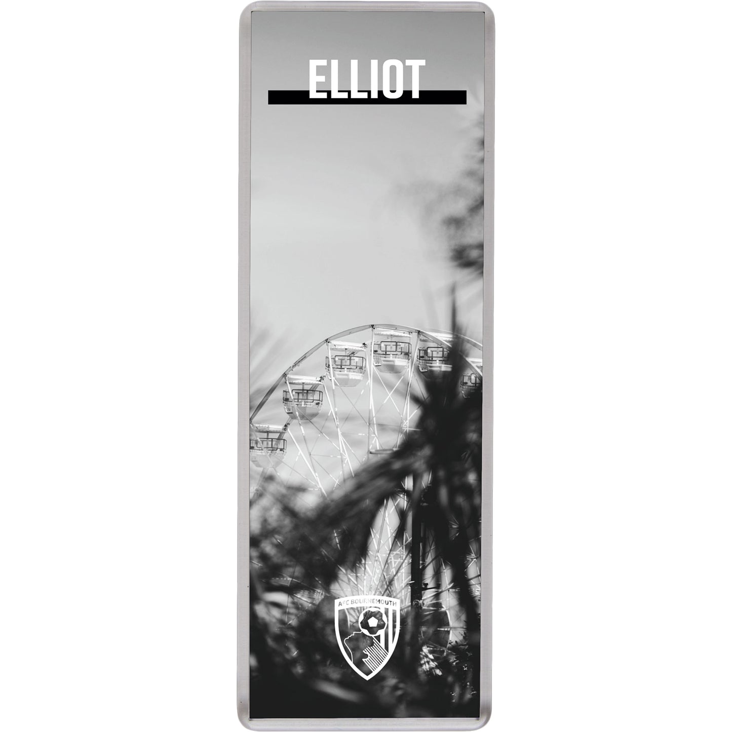 Personalised Fridge Magnet - Monochrome Wheel