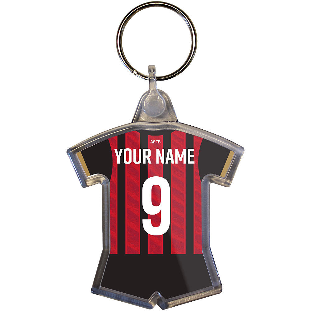 Personalised Kit Keyring - Home Shirt