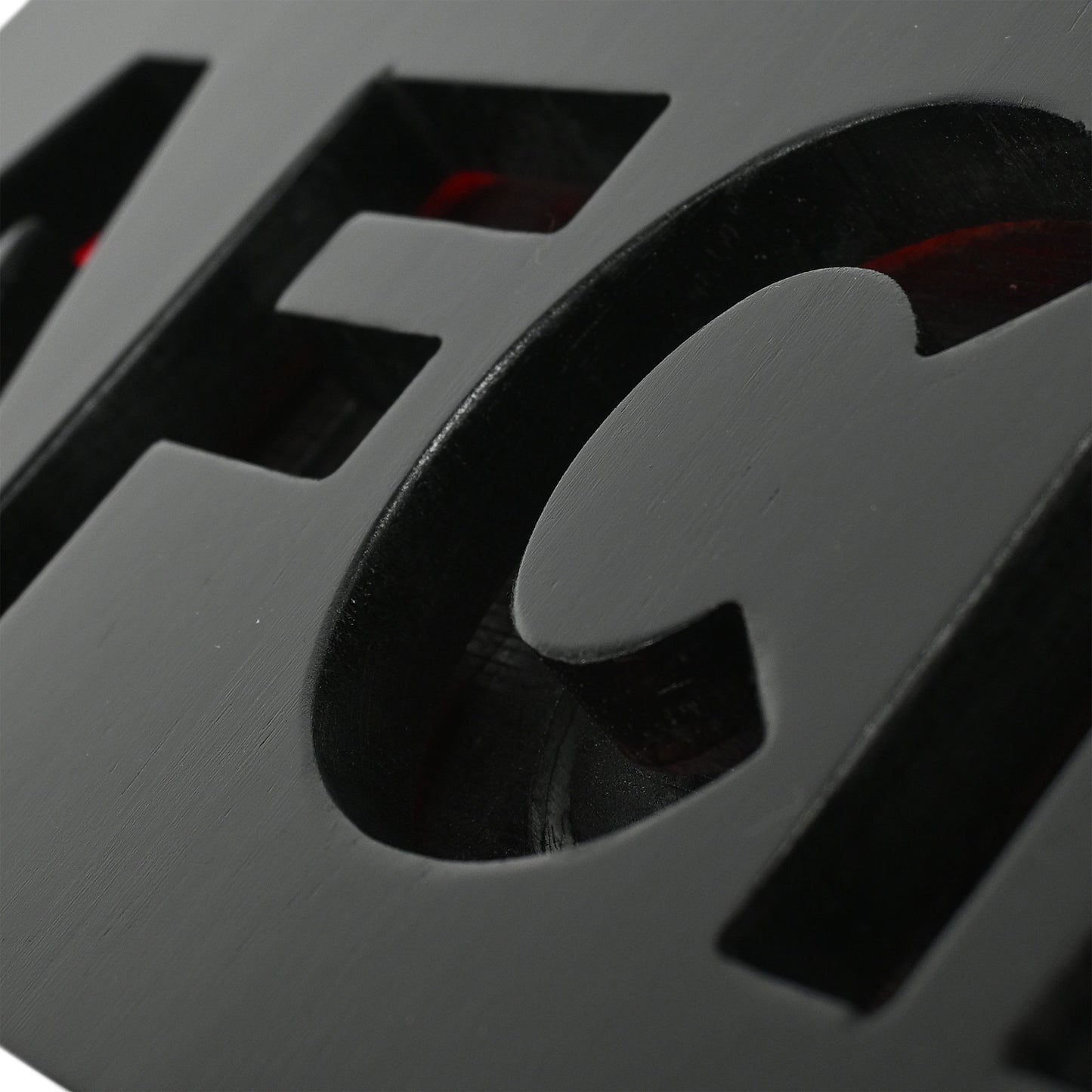 Wooden AFCB LED Shelf Sign