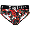 Womens OddBalls Briefs - Multi Crest