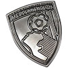 Tonal Crest Pin Badge - Silver