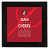 AFC Bournemouth Personalised Glass Coaster - True Cherry