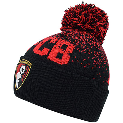 Youth Pixel Beanie - Black / Red