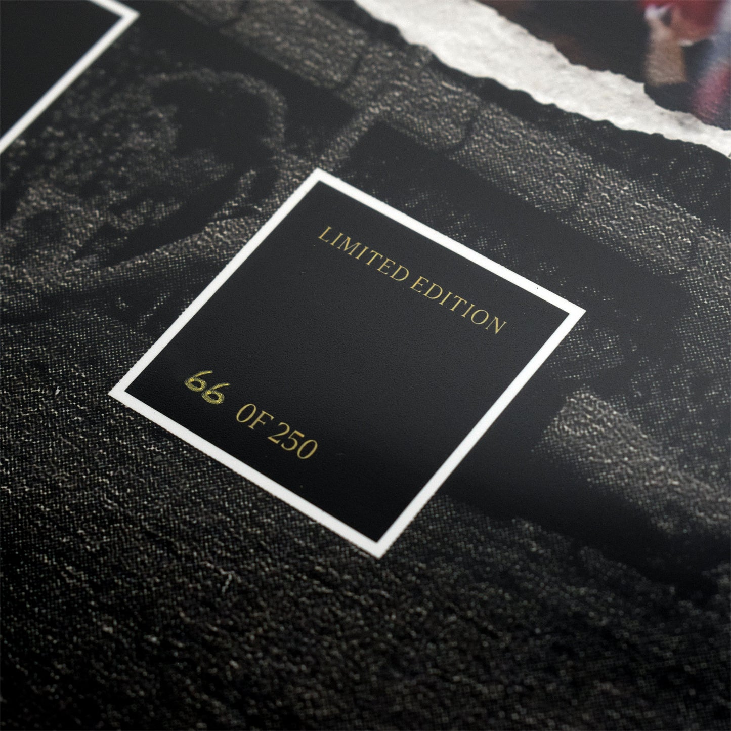 Limited Edition 125th Anniversary Framed Goal Net