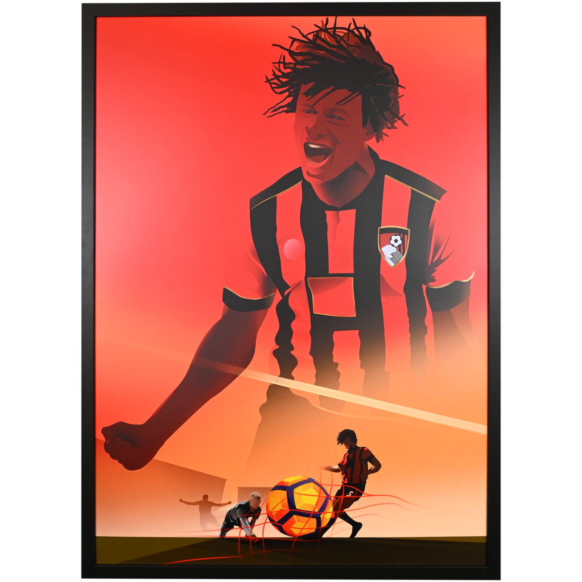 AFCB 4-3 Liverpool 2016/17  Print, By Matt Murphy