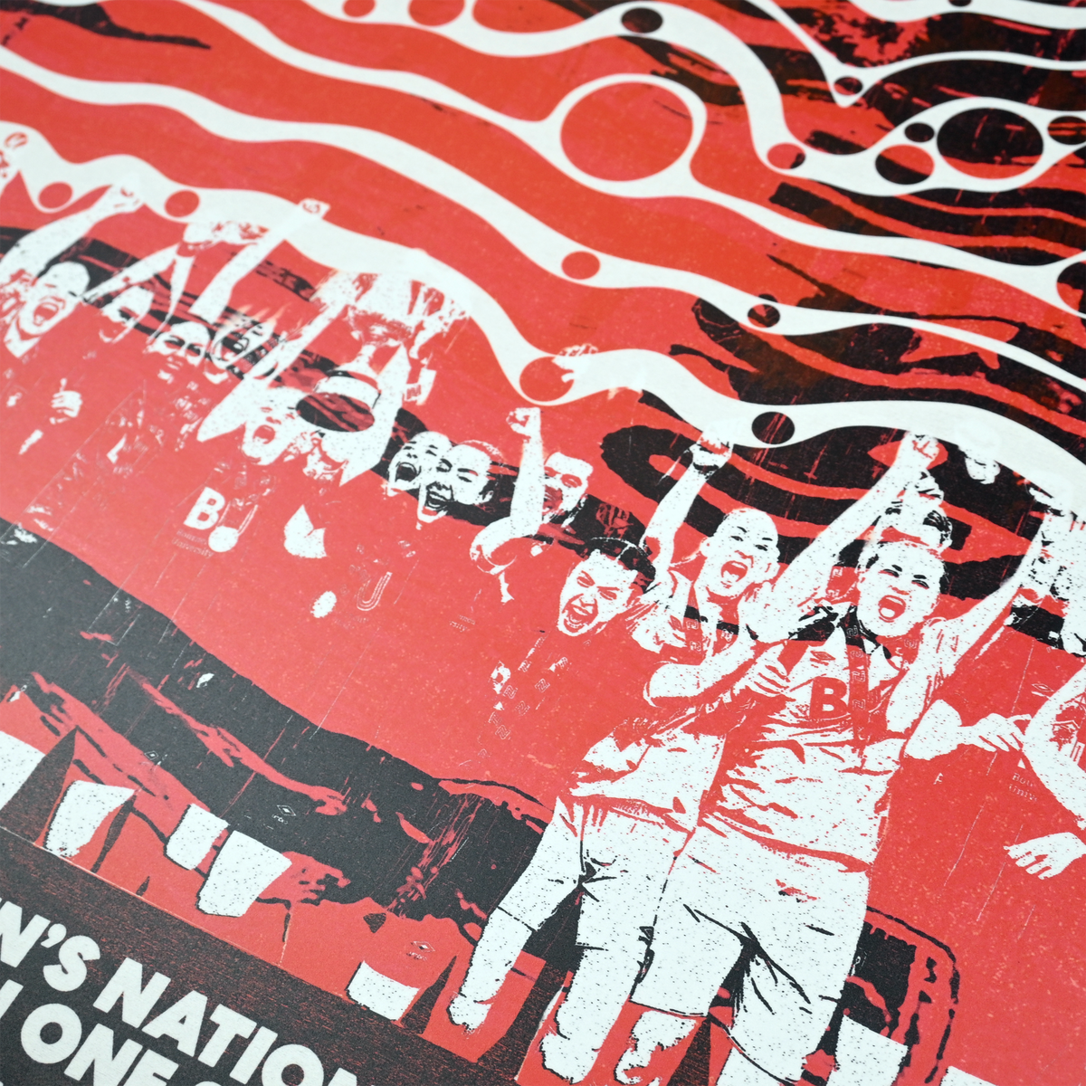 Women's League Win - Fireworks Print, By Jake Terry