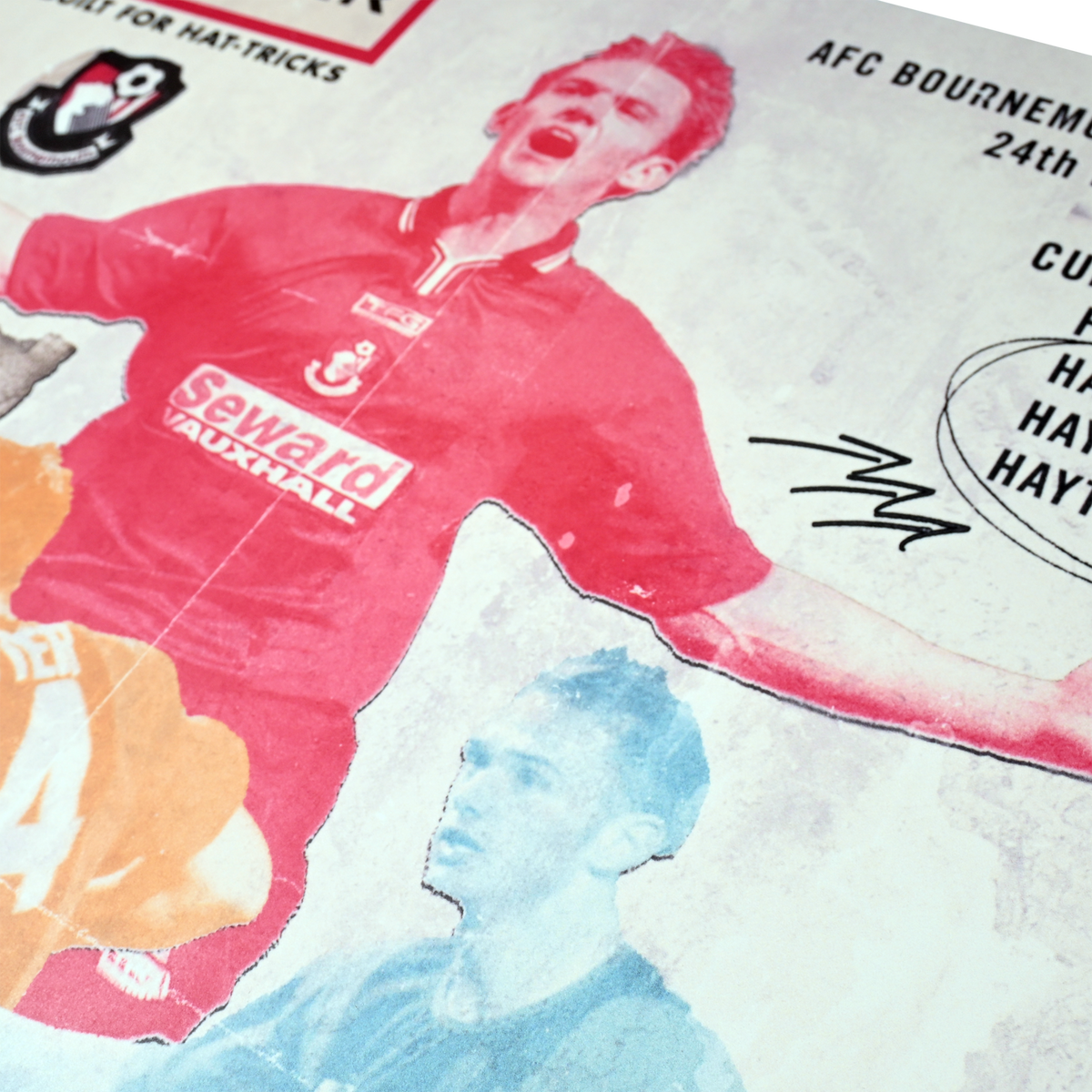 Hayter Hat-Trick Print, By Kevin Anderson