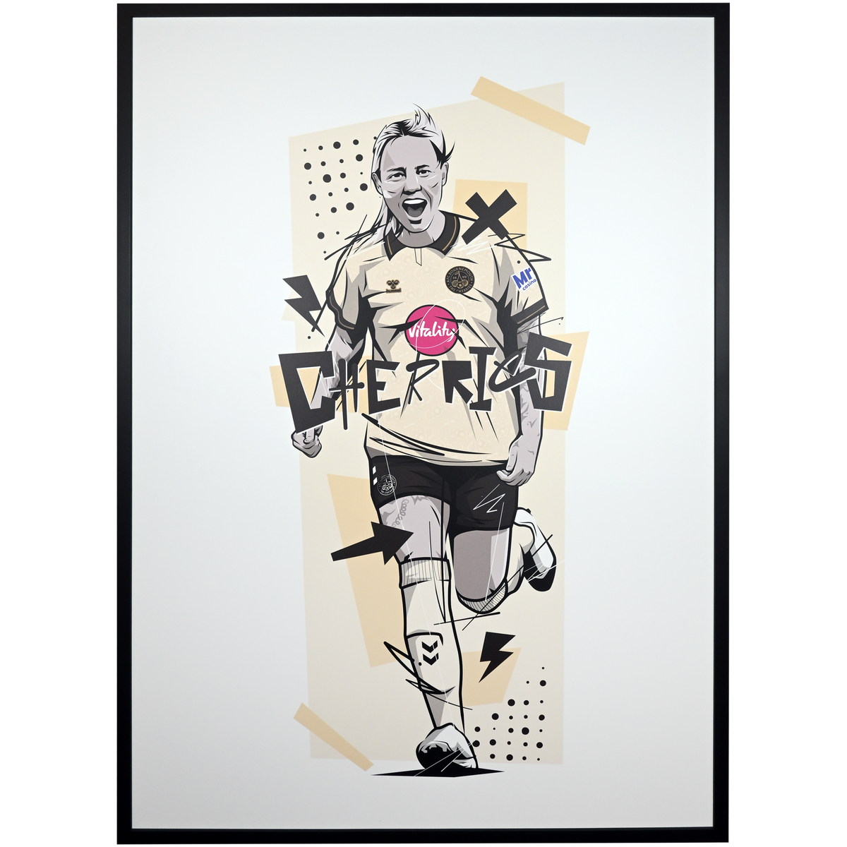 Signed Katie James Print, By John Sheehan