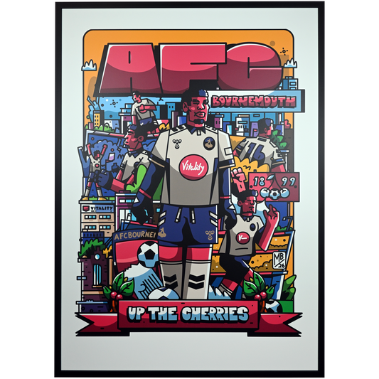 Signed Marcus Tavernier Print, By Mpumelelo Bhengu