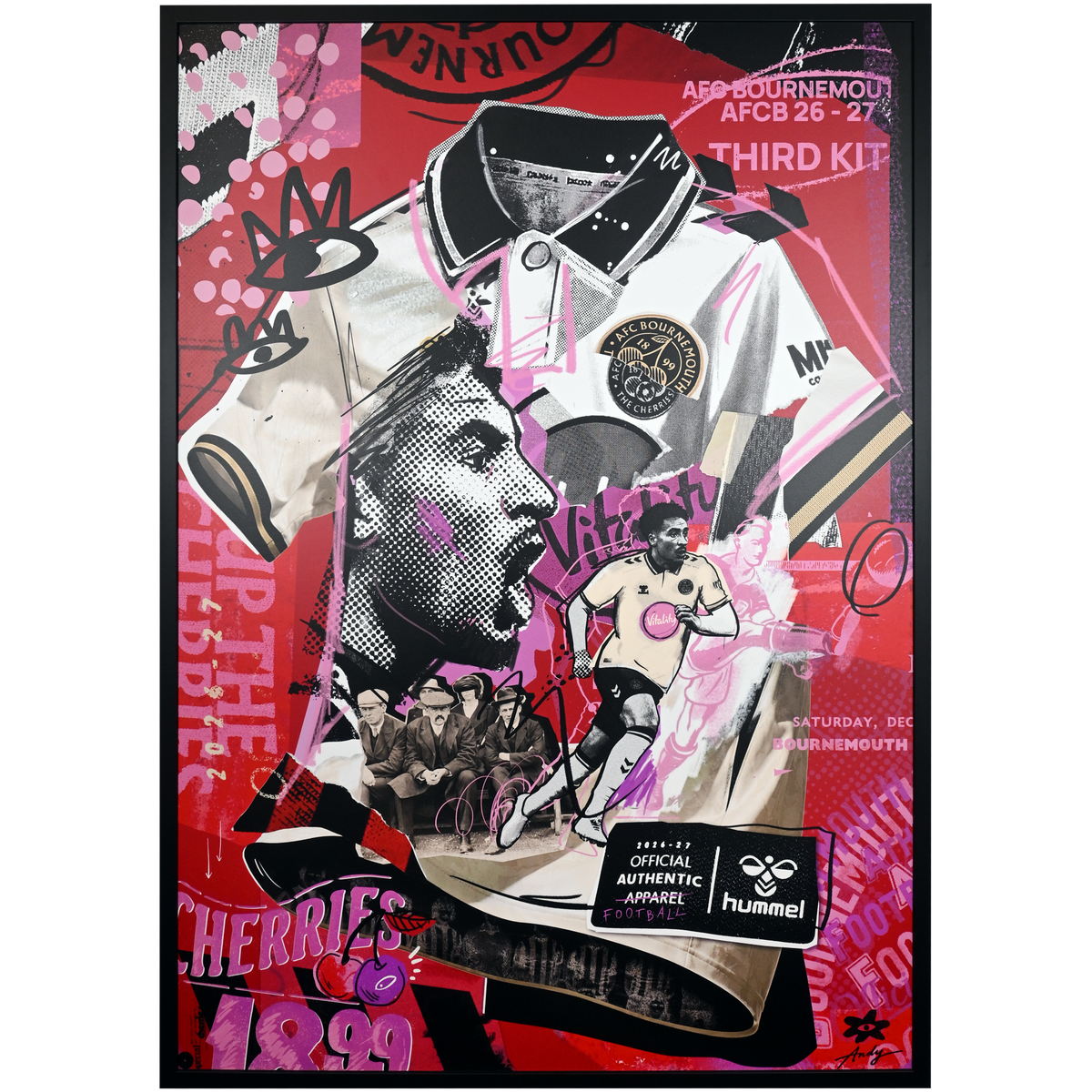 Signed James Hill Print, By Andy Gellenberg