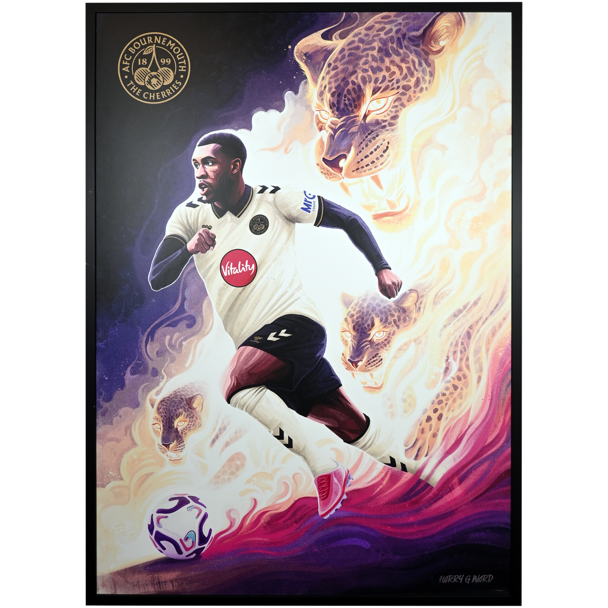 Signed Rayan Print, By Harry G Ward