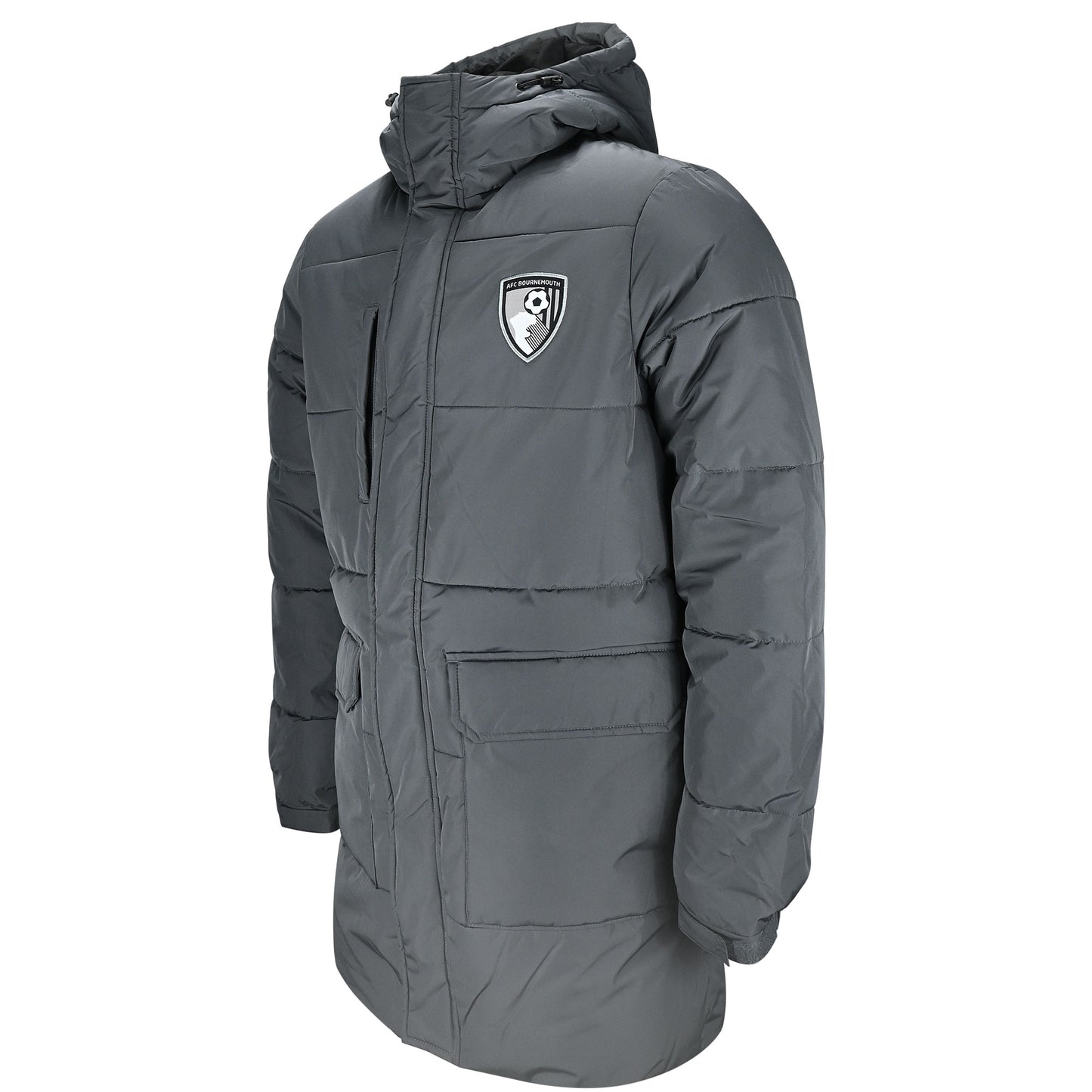 Adults Alaska Long Coat - Charcoal