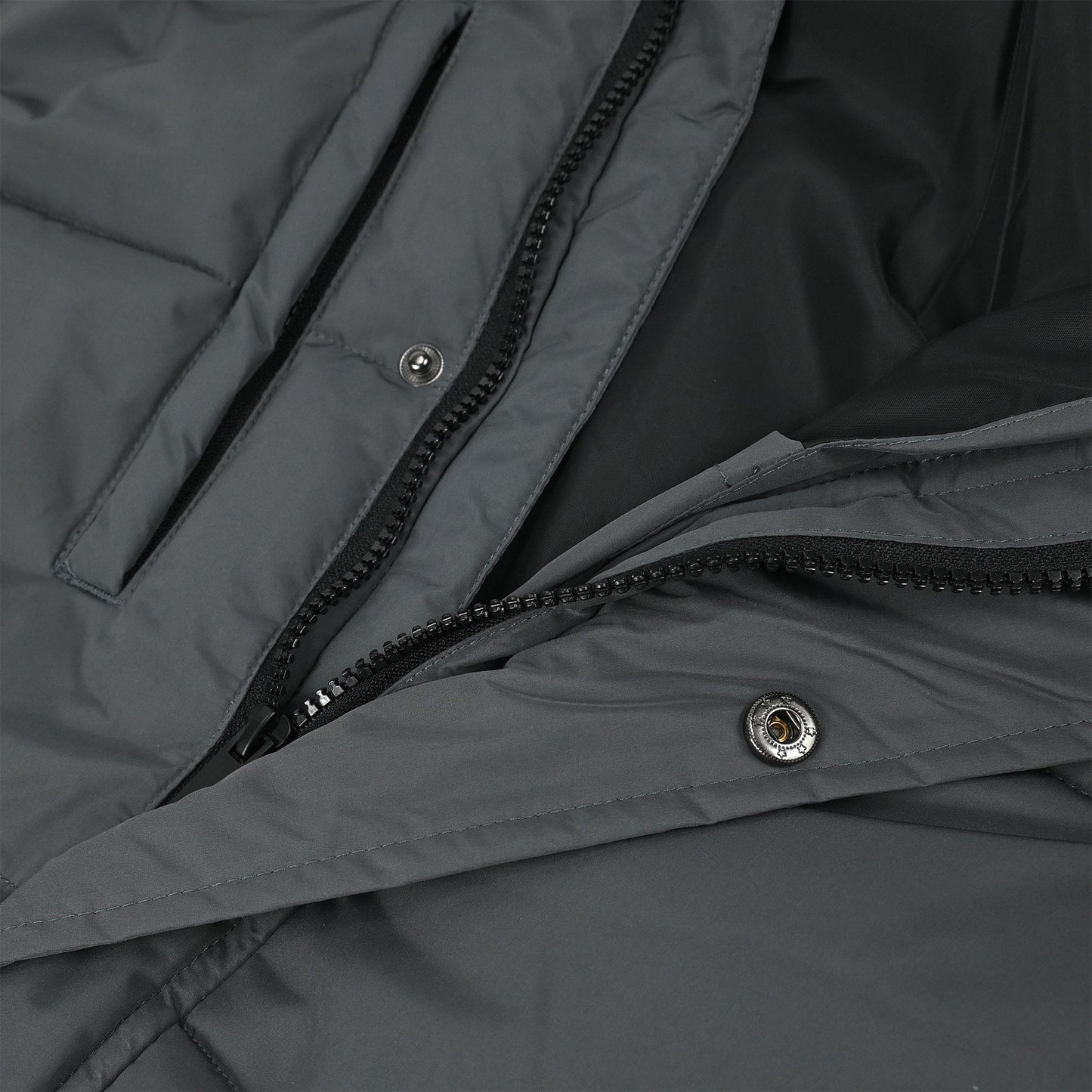 Adults Alaska Long Coat - Charcoal