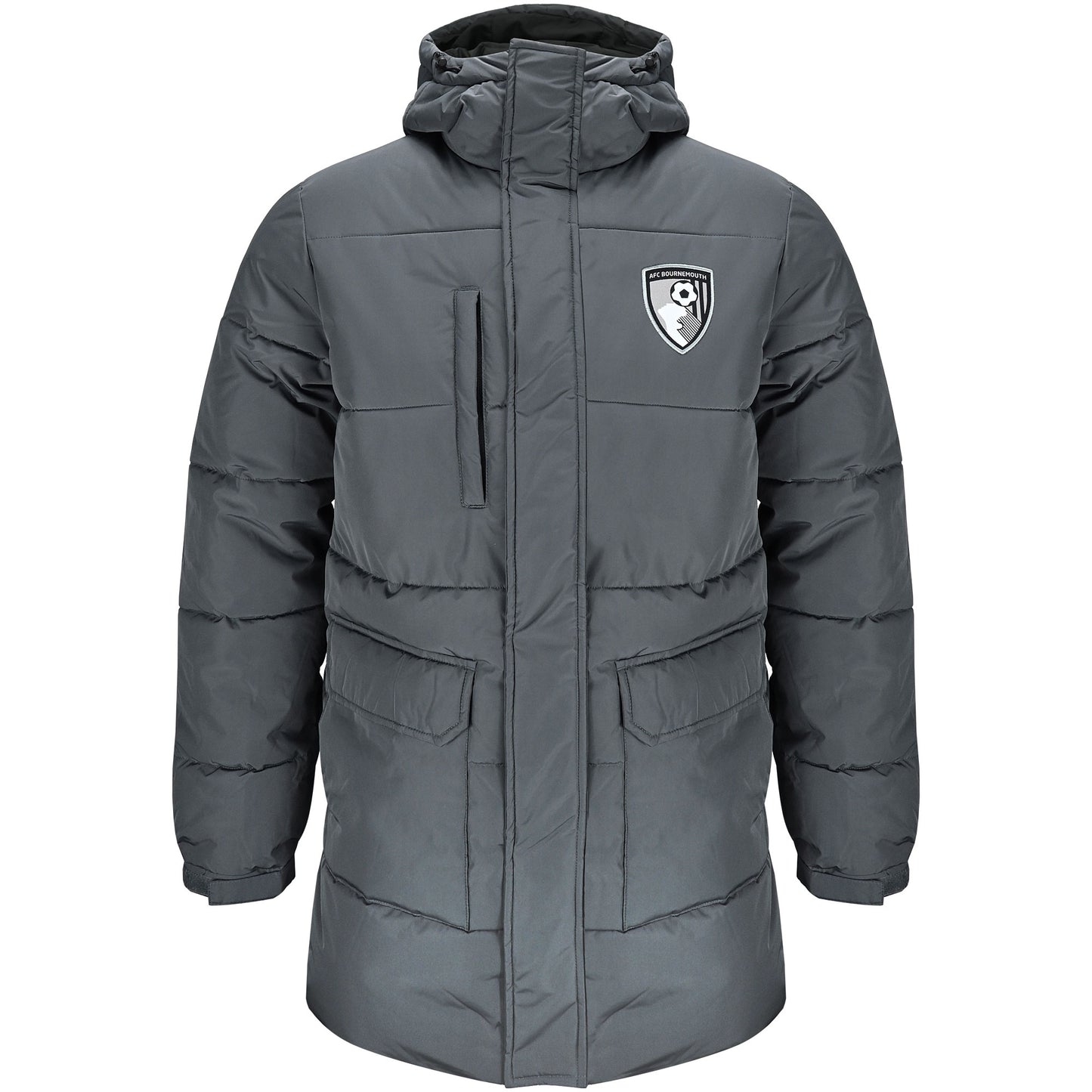 Adults Alaska Long Coat - Charcoal