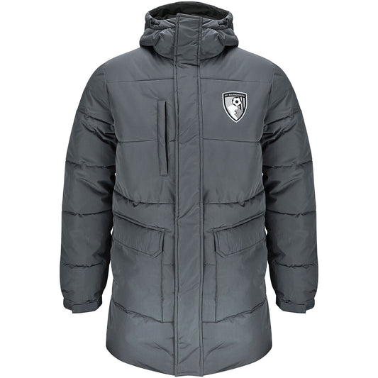 Adults Alaska Long Coat - Charcoal