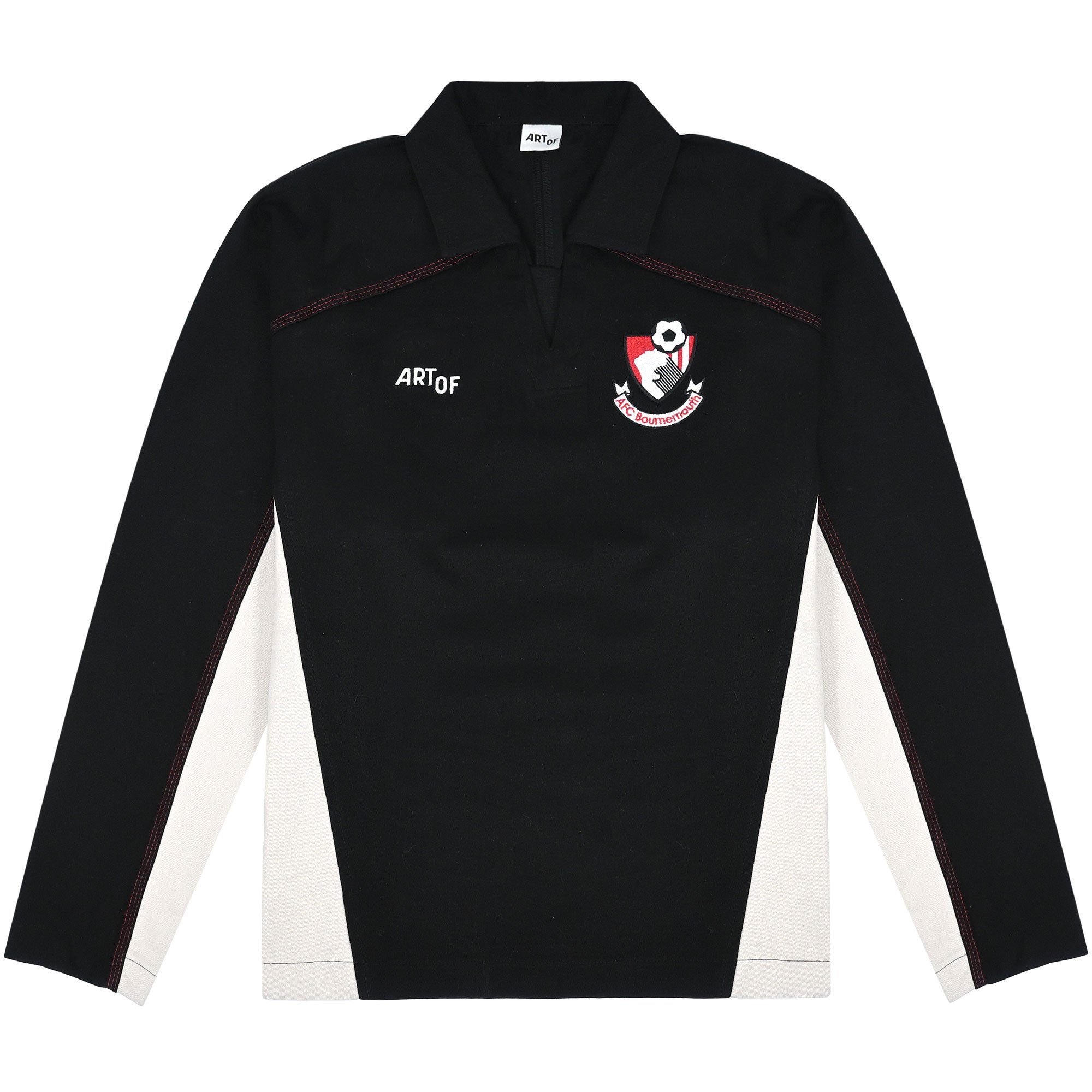 AFC Bournemouth Art Of X AFCB Drill Top - Black / Off White – AFC