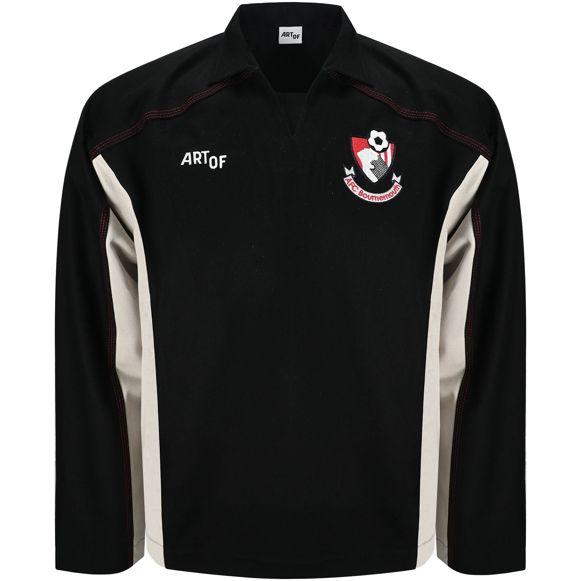 AFC Bournemouth Art Of X AFCB Drill Top - Black / Off White – AFC