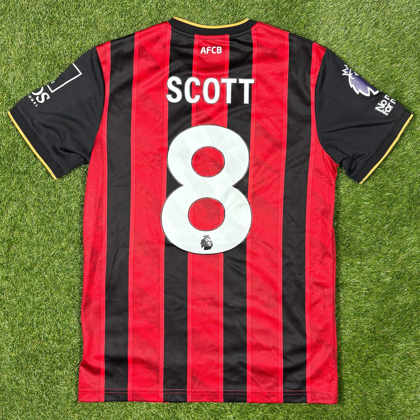 Alex Scott Signed Premier League Shirt - Liverpool Home 25/26