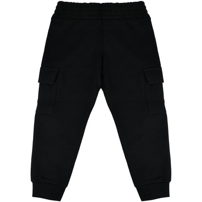 Toddlers Barney Jog Set - Grey / Black