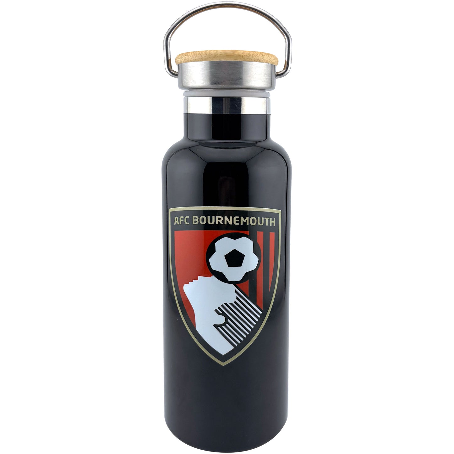 Wide Neck Drinks Bottle - Black