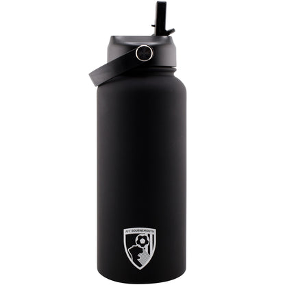 Beachbum X AFCB 1ltr Water Bottle - Black
