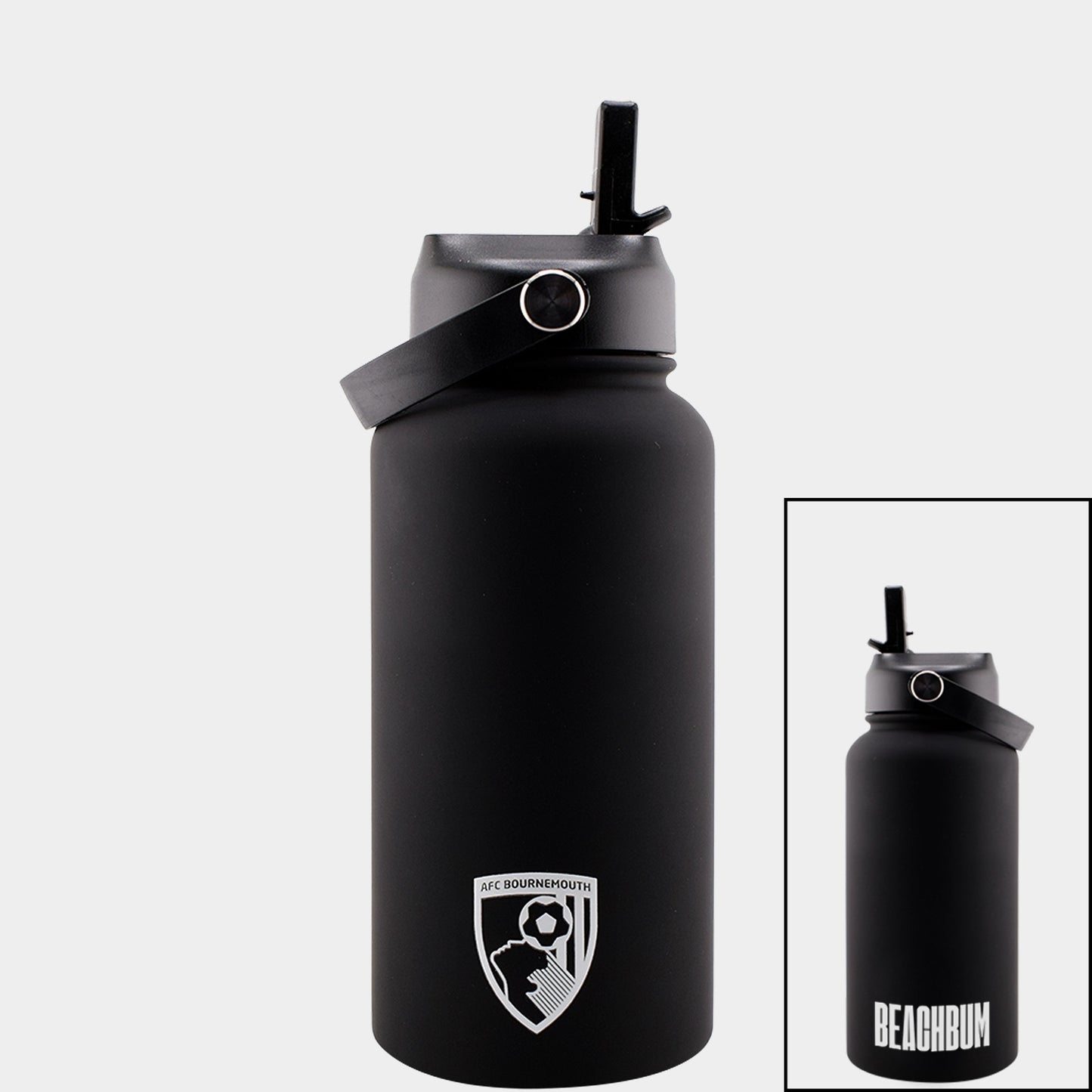 Beachbum X AFCB 650ml Water Bottle - Black