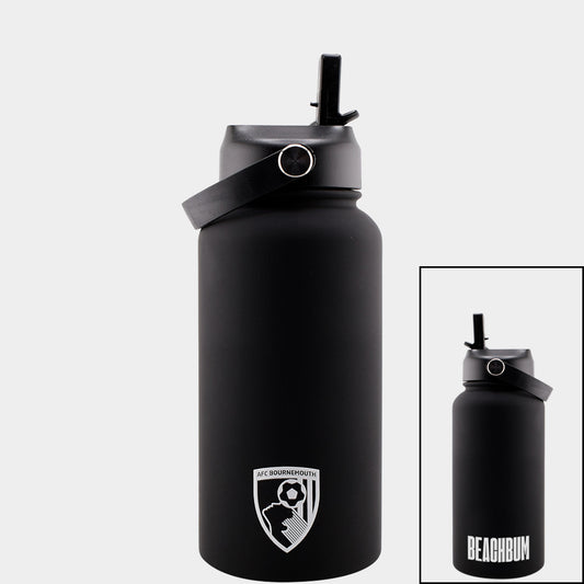 Beachbum X AFCB 650ml Water Bottle - Black