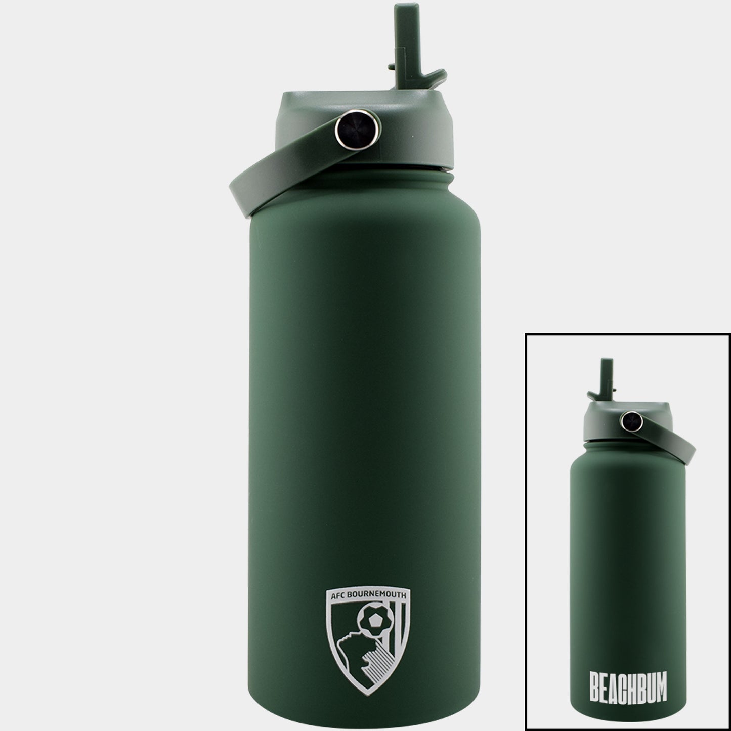 Beachbum X AFCB 1ltr Water Bottle - Olive