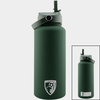 Beachbum X AFCB 1ltr Water Bottle - Olive