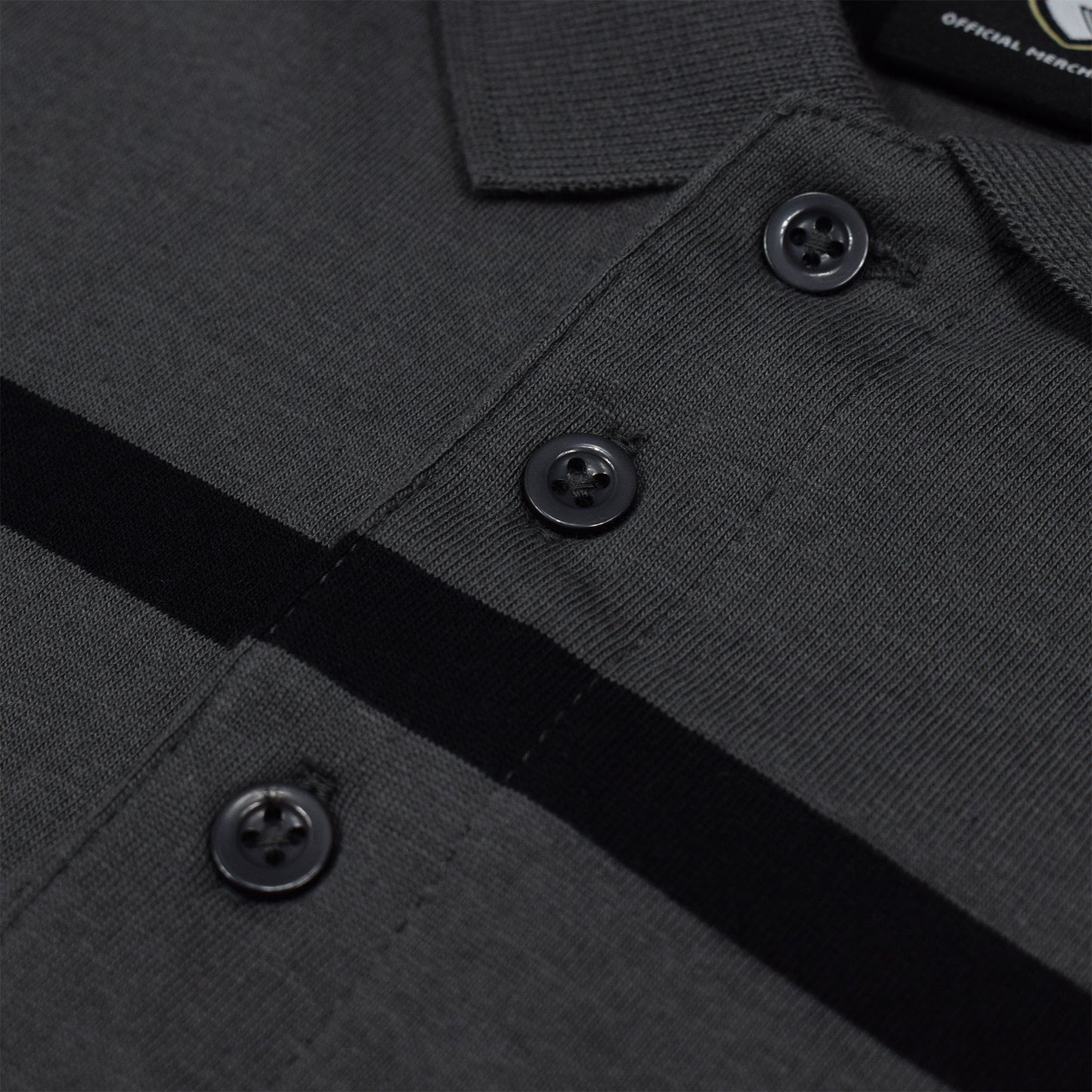 Adults Bracken Polo Shirt - Charcoal