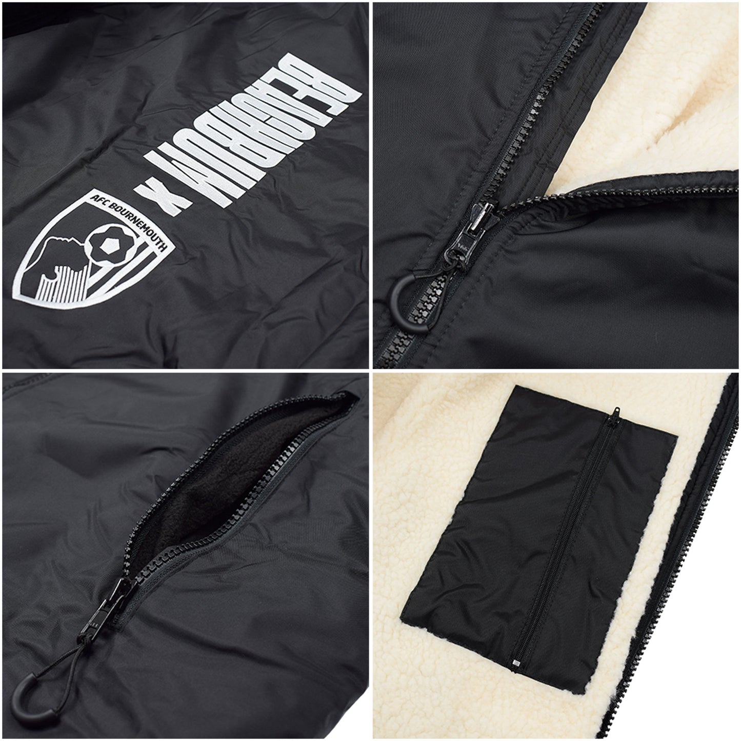 Beachbum X AFCB Beach Robe - Black
