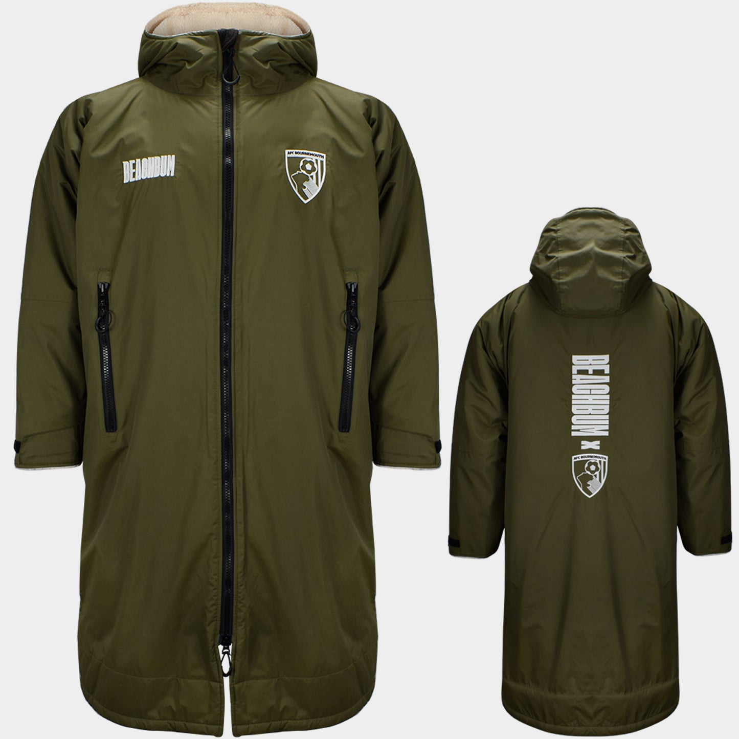 Beachbum X AFCB Beach Robe - Olive