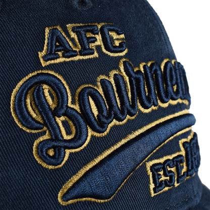 Adults Denim Team Cap - Navy Blue
