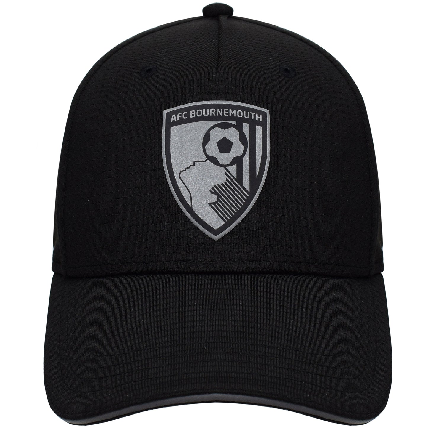 Adults Mono Crest Wicking Cap - Black