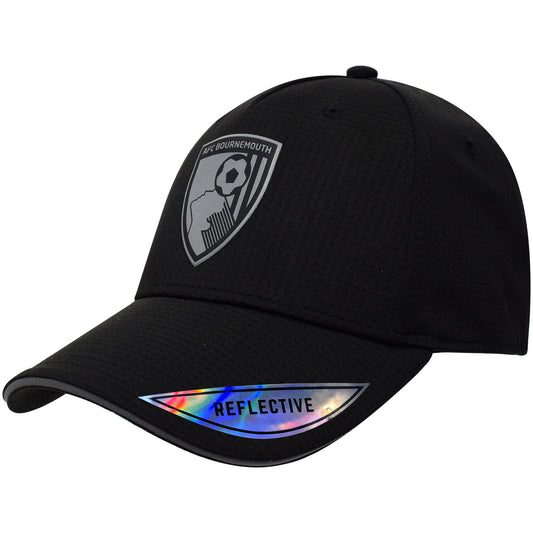 Adults Mono Crest Wicking Cap - Black