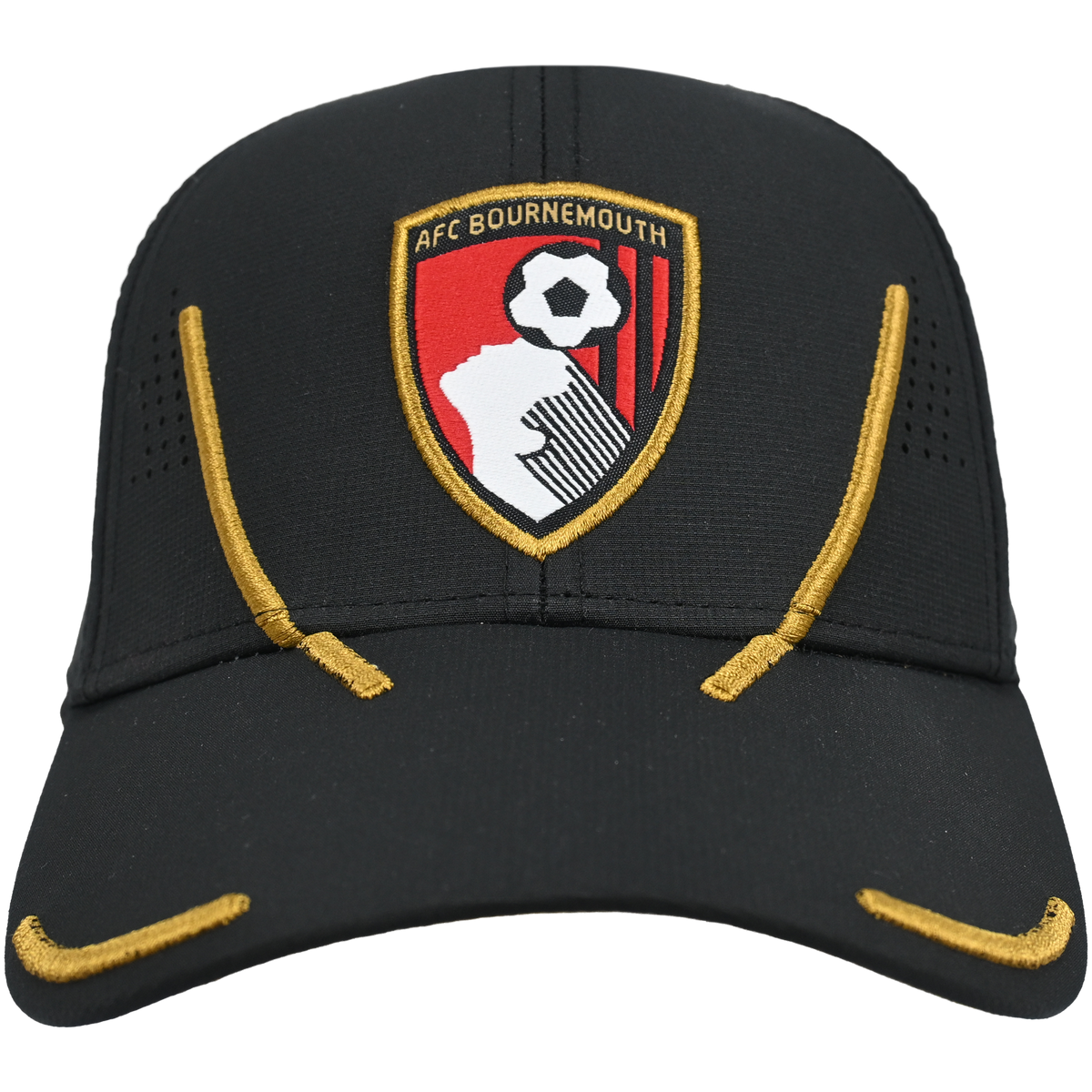 Adults Performance Cap - Black / Gold