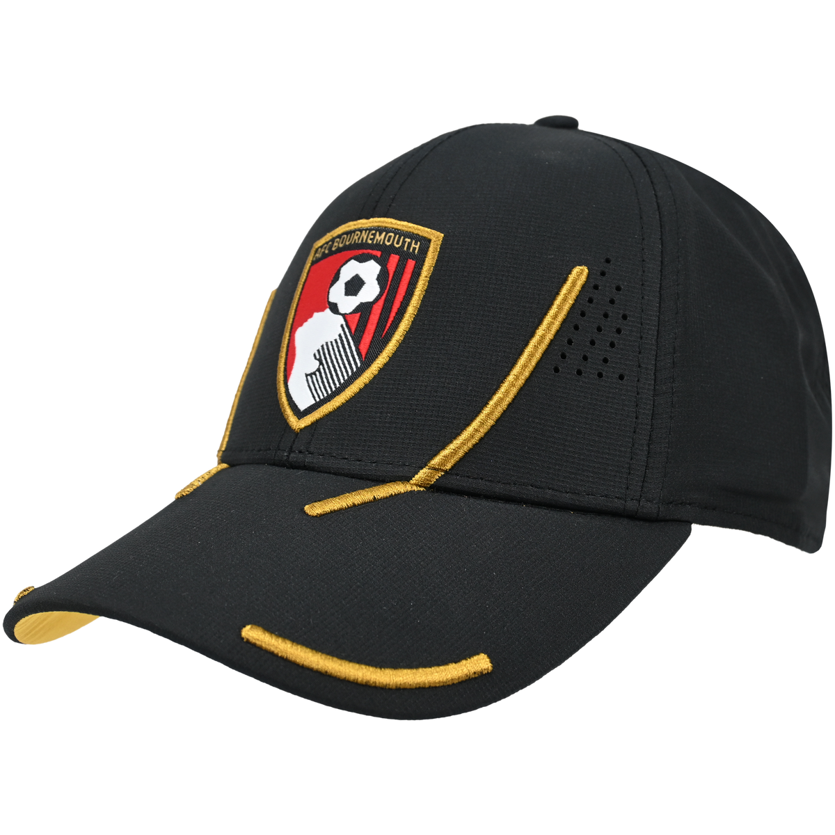 Adults Performance Cap - Black / Gold
