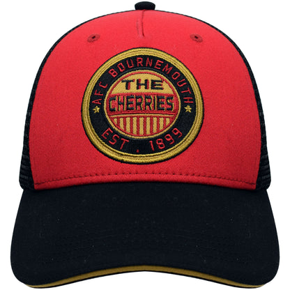 Adults Team Trucker Cap - Red / Black