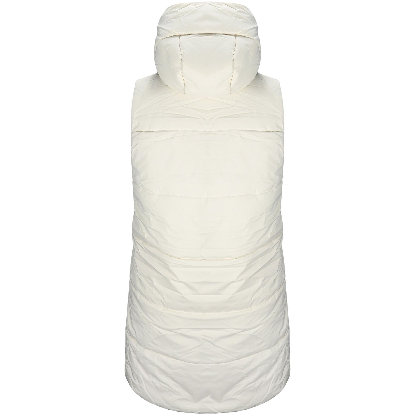 Womens Chamonix Long Line Gilet - Cream