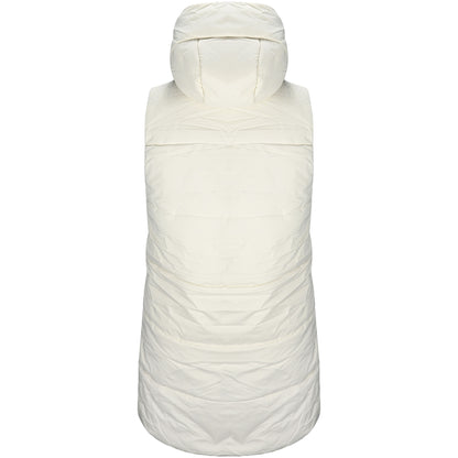 Womens Chamonix Long Line Gilet - Cream