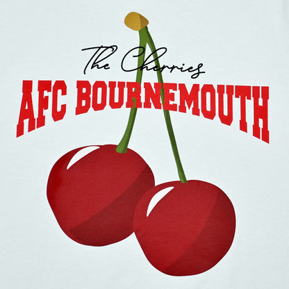 Womens Cherry Graphic T Shirt - White