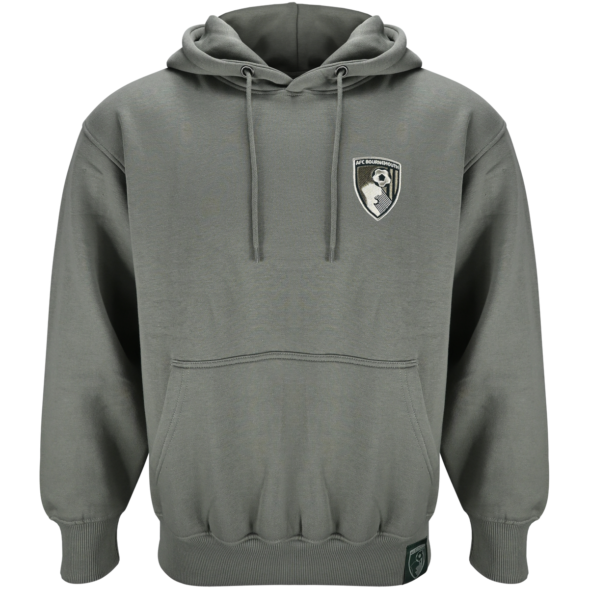 Cherries Relaxed Hoodie - Light Olive