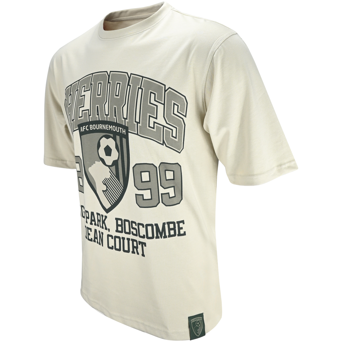 Cherries Oversized Tee - Sand