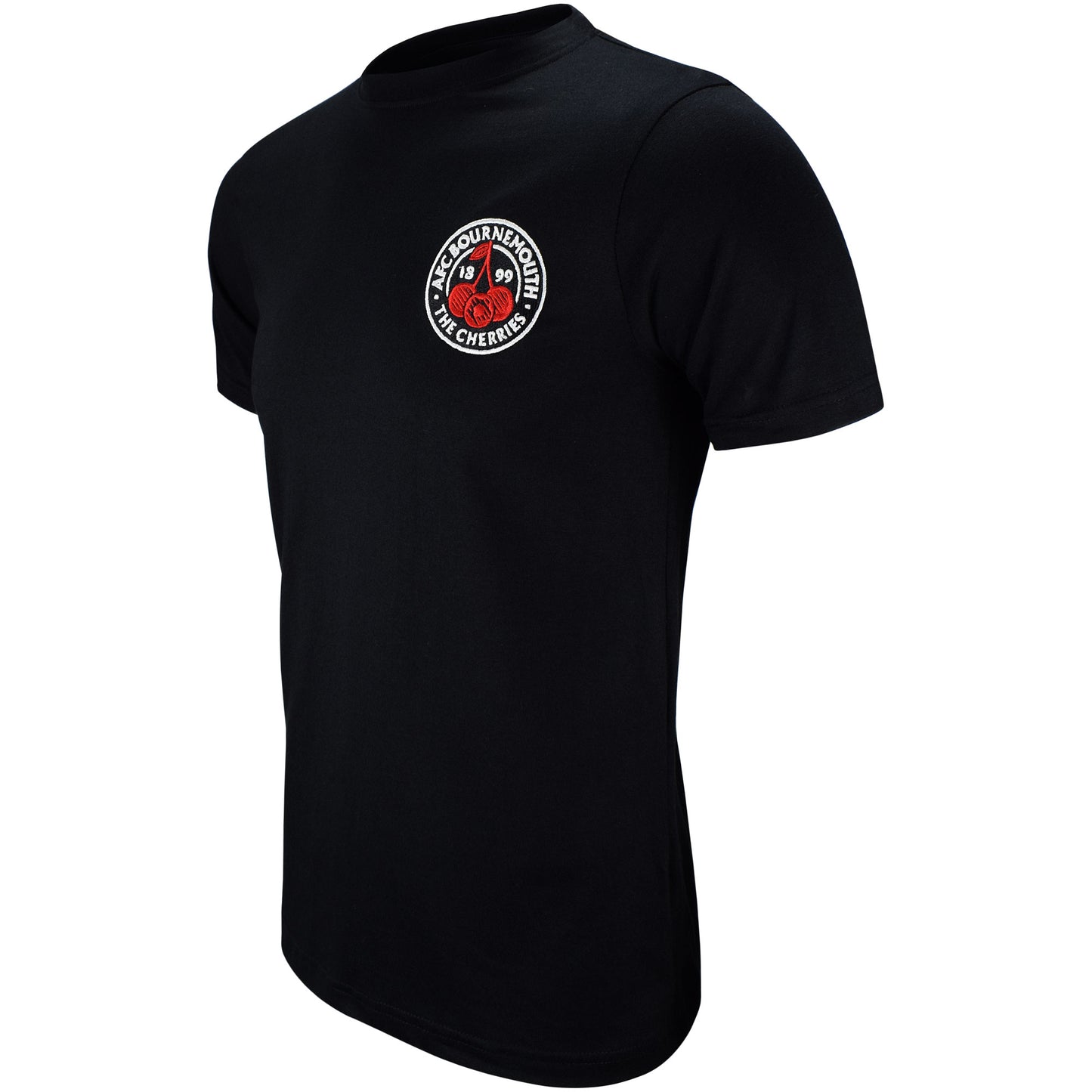 Adults Essential Cherries T Shirt - Black