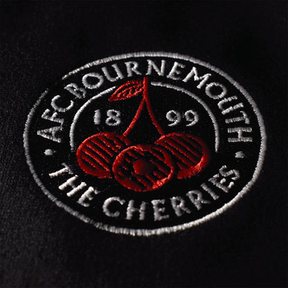 Adults Essential Cherries T Shirt - Black